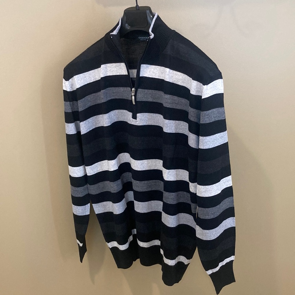 Codice light weight quarter zip sweater